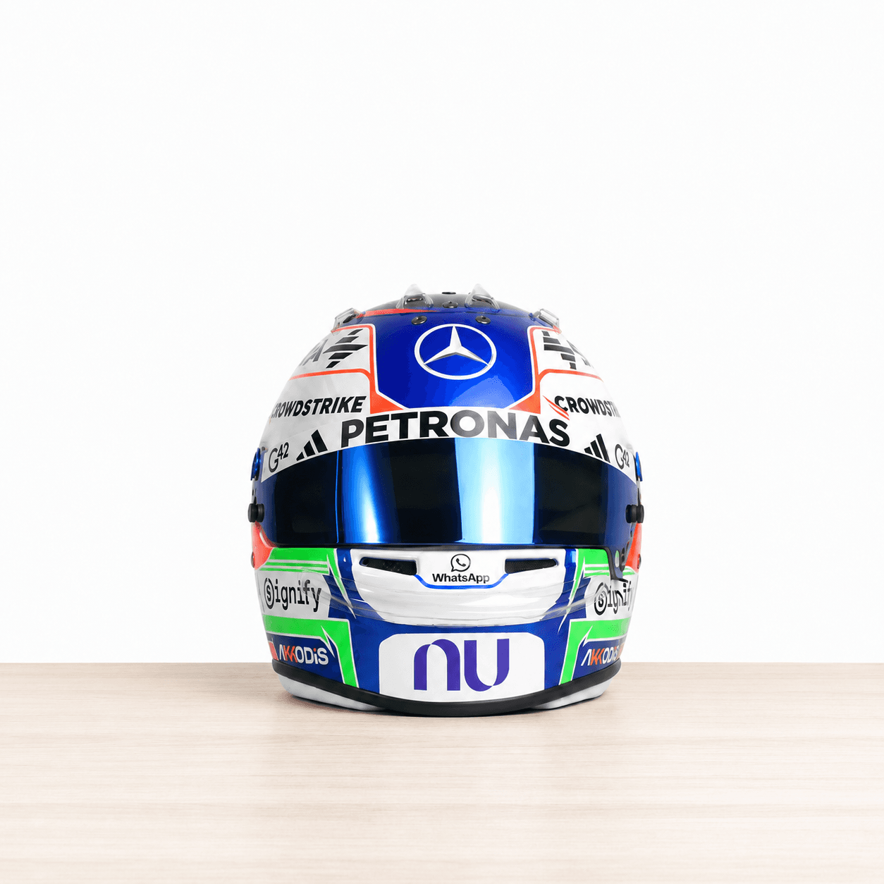Casque Réplique Kimi Antonelli – Mercedes – Saison 2026 – Échelle 1:1 — vue 5